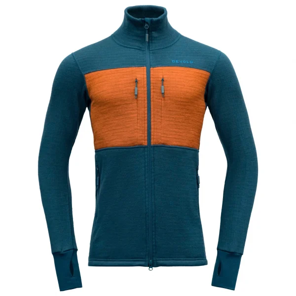 Devold – Egga Grid Merino Jacket – Veste En Laine Mérinos 4