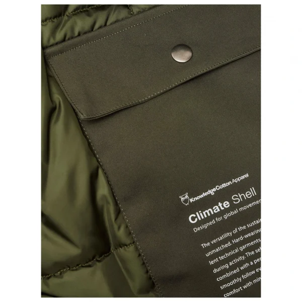 KnowledgeCotton Apparel – Long Soft Shell Jacket Climate Shell – Manteau 6