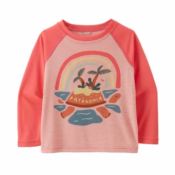 Meilleure vente ✨ Patagonia Baby Cap Cool Daily Crew – T-shirt enfant 😀 3