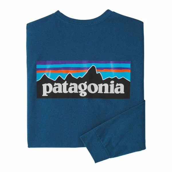 Meilleur prix ⌛ Patagonia L/S P-6 Logo Responsibili-Tee – T-shirt homme 🛒 7