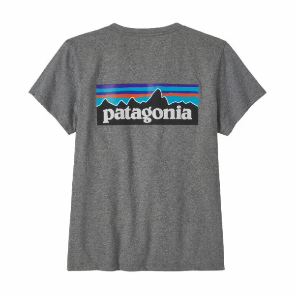 Meilleure vente ✨ Patagonia P-6 Logo Responsibili-Tee – T-shirt femme 😍 3