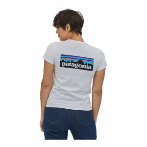 Meilleure vente ✨ Patagonia P-6 Logo Responsibili-Tee – T-shirt femme 😍 16