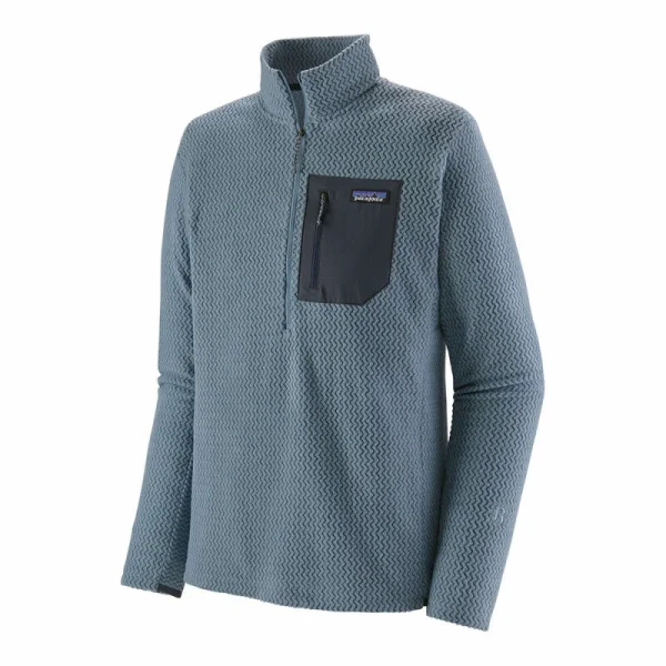 Remise 👍 Patagonia R1 Air Zip Neck – Polaire homme 😀 1