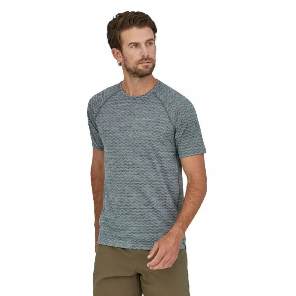 Promo 🔔 Patagonia Ridge Flow 👕 Shirt – T-shirt homme ⌛ 3