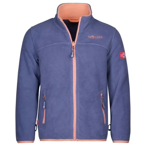 Trollkids – Girls Oppdal Jacket XT – Veste Polaire 4