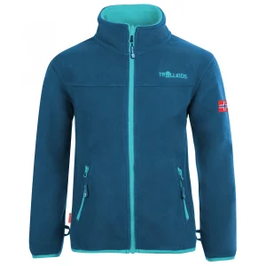 Trollkids – Girls Oppdal Jacket XT – Veste Polaire 14