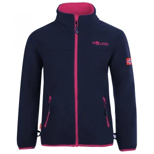 Trollkids – Girls Oppdal Jacket XT – Veste Polaire 16