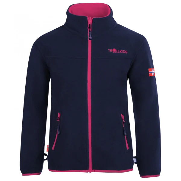 Trollkids – Girls Oppdal Jacket XT – Veste Polaire 6