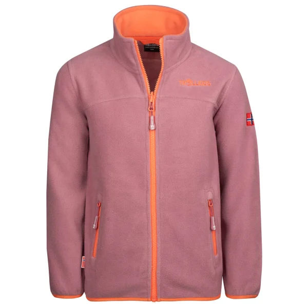 Trollkids – Girls Oppdal Jacket XT – Veste Polaire 7