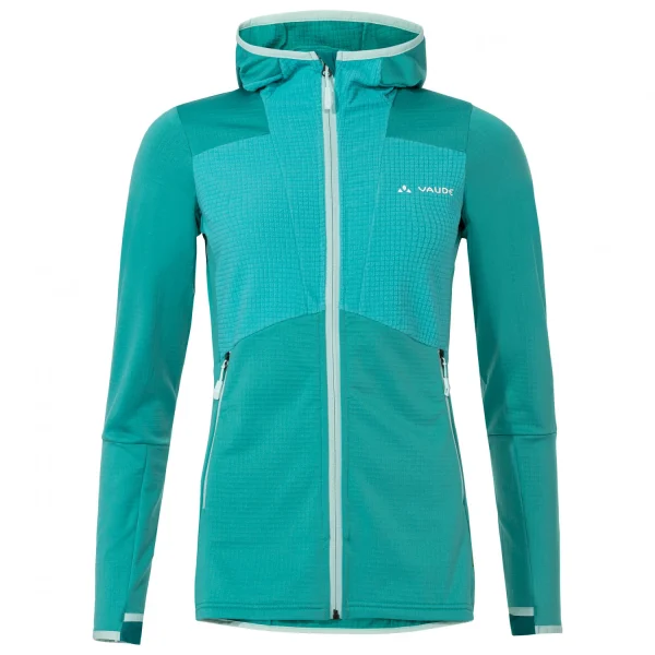 Vaude – Women’s Monviso Hooded Grid Fleece Jacket – Veste Polaire 1