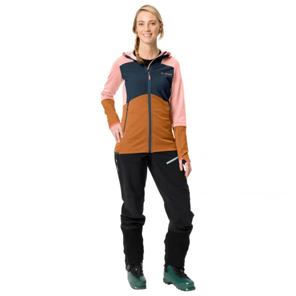 Vaude – Women’s Monviso Hooded Grid Fleece Jacket – Veste Polaire 7